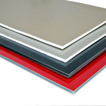 3mm / 4mmPE / PVDF revêtement en aluminium composite fabricant de panneaux avec des prix compétitif